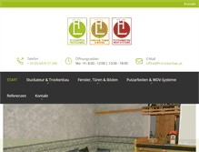 Tablet Screenshot of lh-trockenbau.at